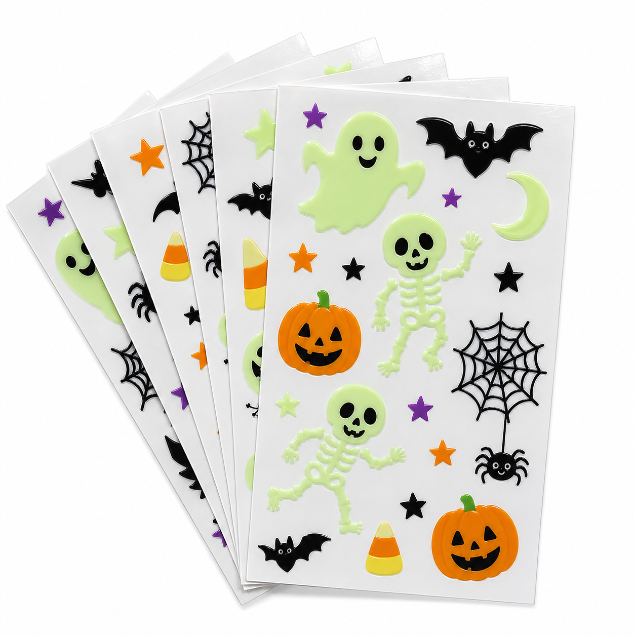 Glow-in-the-Dark Halloween Tattoos