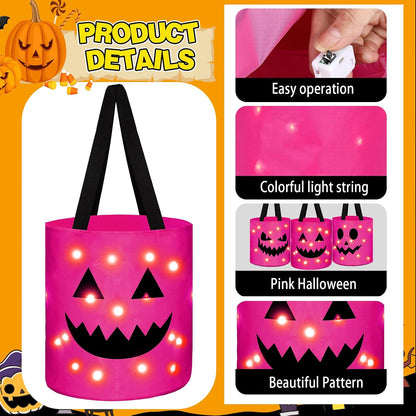 Halloween LED Trick or Treat Bags
