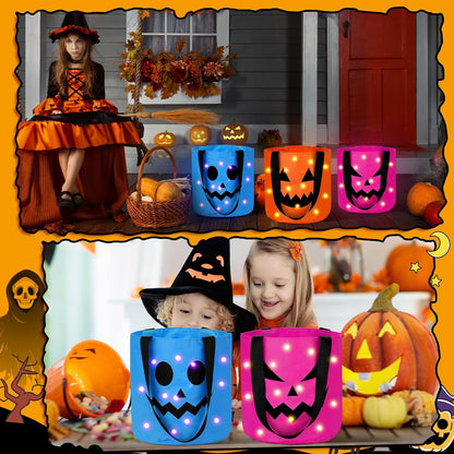 Halloween LED Trick or Treat Bags