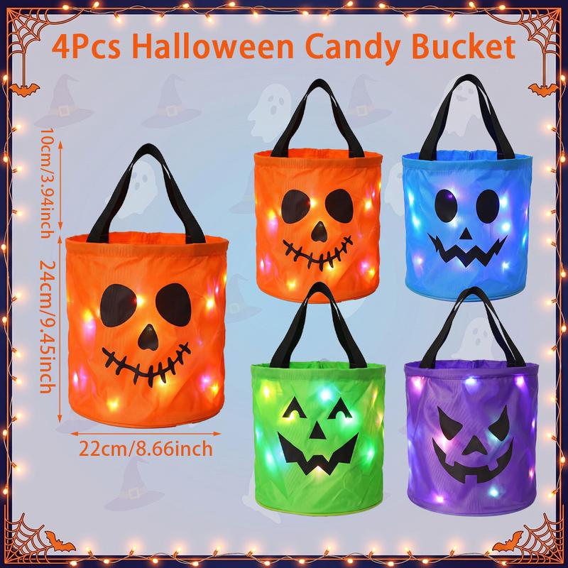LED Halloween Treat Bags