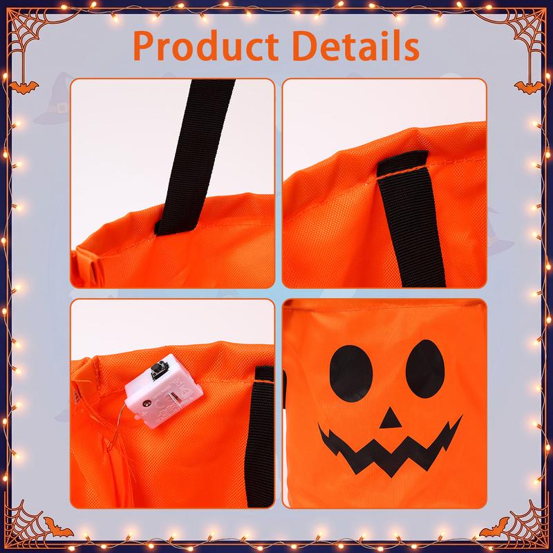 LED Halloween Treat Bags