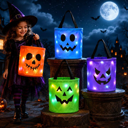 LED Halloween Treat Bags